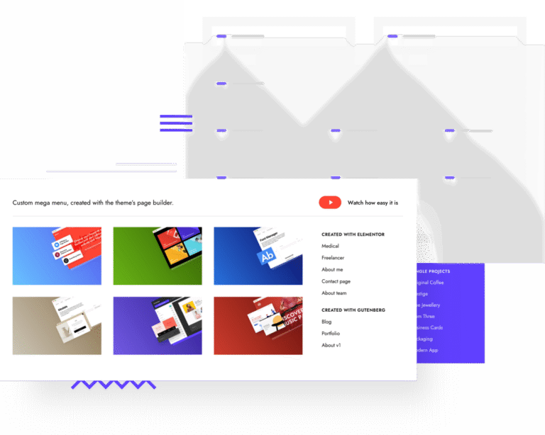 Impeka Mega Menu - Premium WordPress Multipurpose theme by Greatives