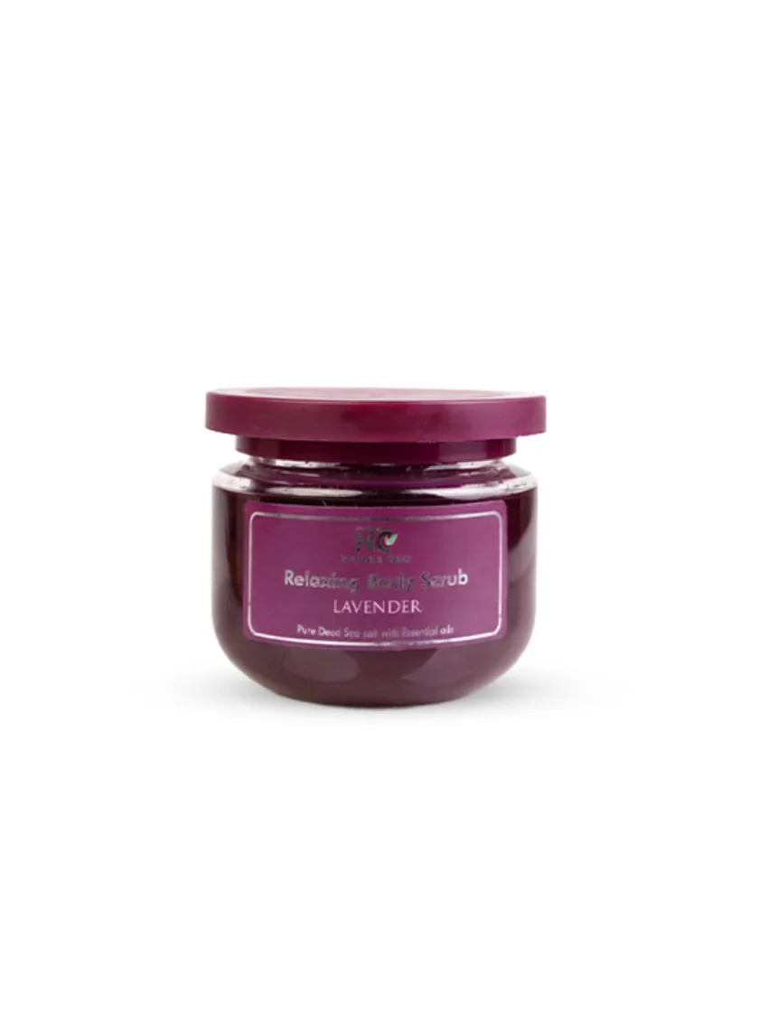 Relaxing Body Scrub With Lavender Oil