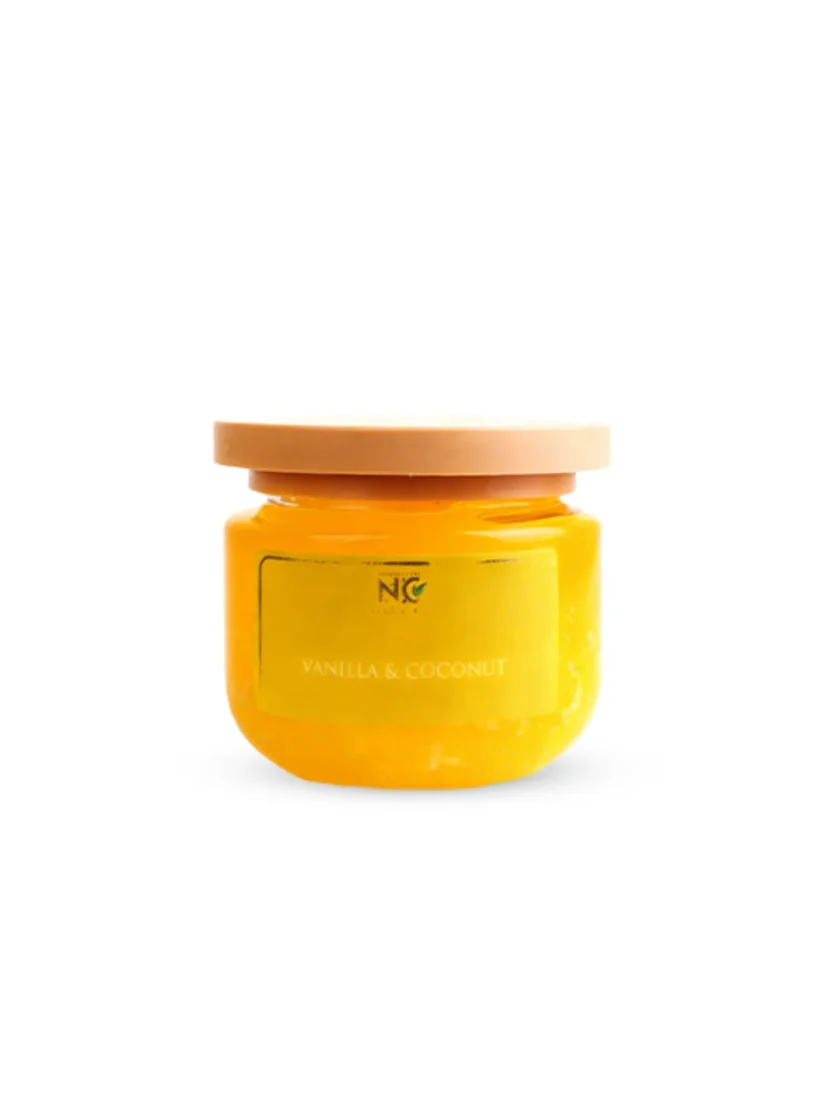 Relaxing Body Scrub With Vanilla Coconut Oil